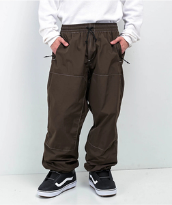 Pantalon de ski ample sur mesure, imperméable, coupe-vent, respirant, avec isolation Primaloft, taille plus, réglable, fabrication directe - Product Image 2