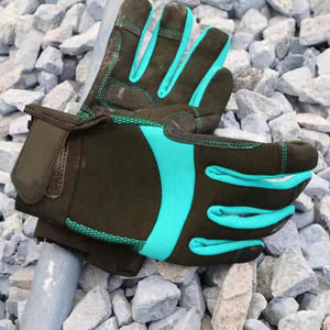 Guantes de trabajo de cuero de vaca unisex Guantes de trabajo de jardín de seguridad de estilo liso para uso diario para el trabajo de patio de conducción - Product Image 6