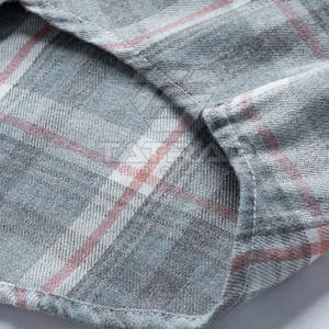 เสื้อเชิ้ตผ้าฟลานเนลระบายอากาศดี ดีไซน์พรีเมียม สำหรับผู้ชาย สวมใส่สบาย คุณภาพสูง ผลิตจากผ้าฝ้าย 100% เป็นมิตรกับสิ่งแวดล้อม สไตล์ลำลอง - Product Image 5