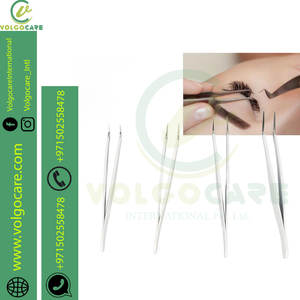 2024 ensemble de 6 pinces à souder inversées en céramique de précision fabriquées avec des pointes pointues et incurvées en acier inoxydable ensemble de pinces à épiler - Product Image 5