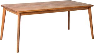 Table à manger de luxe en bois de teck pour le salon, la cuisine et l'hôtel-Extensible au design moderne en bois massif - Product Image 3