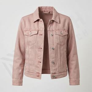 Winter <b>Jacket</b> Custom Logo <b>Women</b> Puffer <b>Lightweight</b> Down Quilted Coat Made Denim Fashion Trendy Casual Outerwear Customized Color - Product Image 1