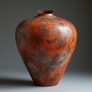 Vase en fer poli fait main par un designer, avec une forme artistique de style côtier et une brillance élégante pour la décoration moderne de la maison et du bureau - Product Image 6