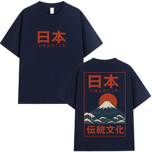 Japanese Traditional Culture Graphic <b>T</b>-<b>Shirts</b> <b>Funny</b> Vintage Fashion <b>Men</b> Women <b>T</b>-<b>Shirt</b> Oversized High Quality Cotton Casual Tee - Product Image 3