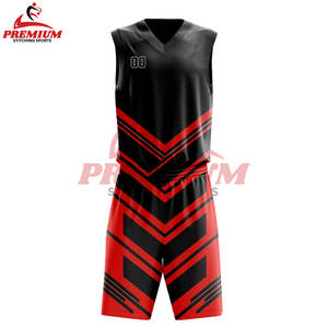 Nouvelles tenues de basket-ball pour hommes, meilleurs uniformes de basket-ball, design complet, sublimation, ensemble de maillots de basket-ball personnalisés - Product Image 5