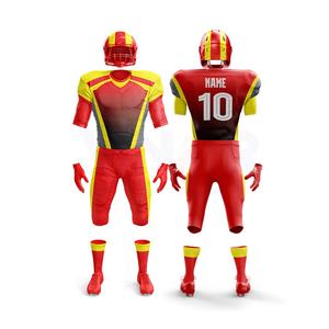 Uniforme de fútbol americano de alto fabricante, nuevo estilo, el mejor Material, uniforme de fútbol americano de buena calidad, servicio OEM - Product Image 1