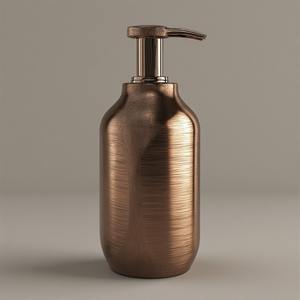 Distributeur de savon en acier inoxydable contemporain, conçu pour les environnements professionnels, offrant un look moderne, écologique, durable et longue durée. - Product Image 1