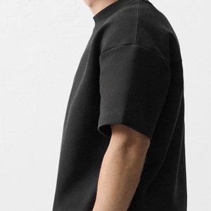 Ropa informal de verano, camiseta de dos piezas y pantalones cortos, traje personalizado, Conjunto de camiseta y pantalones cortos de 2 piezas con cordón de cintura alto - Product Image 2