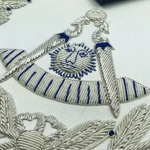 Servicio OEM, Delantales Masónicos de Tela y Logotipo Personalizables, Ligeros y de Alta Calidad - Último Diseño, Gran Venta, Uso en Todas las Estaciones - Product Image 5