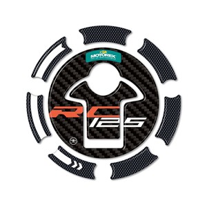 Autocollant de protection de bouchon de réservoir 3D pour KTM RC 125 2022 Autocollants de moto compatibles - Product Image 1