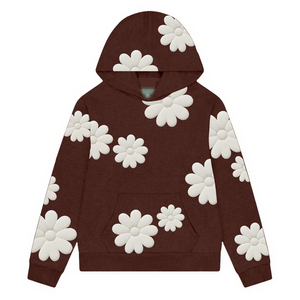 Personalizar Logo Puff Imprimir Sudaderas con capucha en relieve Venta al por mayor Sudaderas Ropa de hombre - Product Image 4