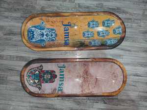 ที่วางธูปไม้ทำด้วยมือพร้อมถาดเผาควันสำหรับฝึกโยคะและของตกแต่งบ้าน - Product Image 3