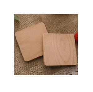 Latest Design ELEGANT DESIGNS <b>Square</b> Wooden Coaster with Holder Superior Quality Eco-Friendly Acceptable Price in India - Product Image 1