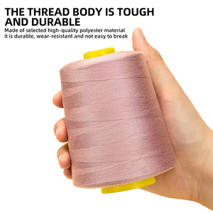 Fil à coudre en gros, <span class=keywords><strong>grand</strong></span> rouleau <span class=keywords><strong>de</strong></span> 8000 yards, 402 fils, 100 % polyester, pour usage domestique et artisanat, plusieurs couleurs, Linha <span class=keywords><strong>De</strong></span> Costura - Product Image 2