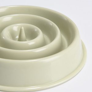 Slakkenvormige nieuwe ronde slow feeder schaal antislip anti-verstikking duurzaam milieuvriendelijke voerbak voor katten honden gezonde eetbak - Product Image 4