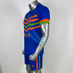 Ensembles de maillots de rugby de haute qualité, confortables et respirants, ensembles de maillots et shorts de rugby par sublimation 2026 avec logo personnalisé par SPOFIT - Product Image 2