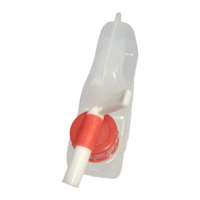 Bouilloire à eau en LDPE de qualité alimentaire de 7,5 L/7,93 QT/1,981 GAL - Certifiée LFGB, robinet et poignée, carafe anti-fuite pour une utilisation quotidienne et en extérieur