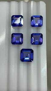 Collares de Joyería de Cristal Elegantes Hechos a Mano, Tanzanita Azul Real de la Mejor Calidad, Corte Ascher, Diseño de Piedras Preciosas Naturales, Producto al por Mayor - Product Image 2