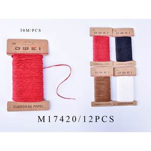 Cuerda de papel 12u/C 30M para manualidades de papel - Product Image 1