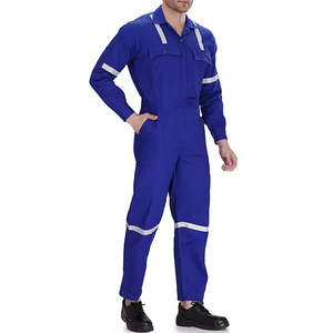 Overol de Seguridad Industrial de Poliéster de Alta Visibilidad, Impermeable, Cortavientos, Ligero y Reflectante, con Cremallera, Talla Grande - Product Image 5