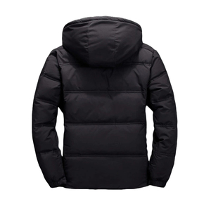 Vente en gros de vestes grande taille pour hommes veste d'hiver bulle pour l'extérieur manteau de courtepointe chaud logo personnalisé veste de style duvet pour hommes - Product Image 5