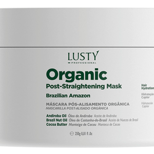 Crema Orgánica Post-Alisado 250gr - Fórmula Hidratante y Concentrada para Todo Tipo de Cabello |   Lusty Professional - Product Image 3