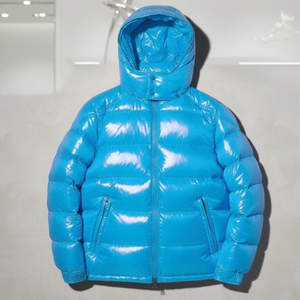 Chaqueta Acolchada Brillante con Capucha, Impermeable, Ecológica, con Logotipo Frontal, el Mejor Regalo para Hombres y Mujeres - Product Image 4