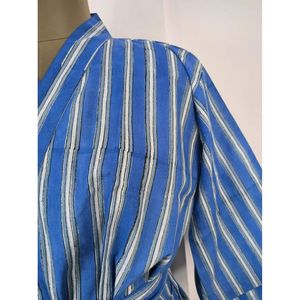 Kimono Boho Chic de Algodón con Estampado Floral Hecho a Mano, Ligero y Lujoso para Vacaciones de Verano en la Playa, Ropa de Dormir para Mujer - Product Image 2