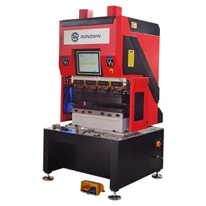 Dobladora de chapa eléctrica de freno de prensa CNC completamente automática para la industria minorista Tipo de máquina sincronizada