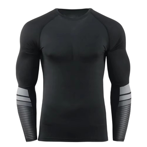 Camiseta Deportiva de Manga Larga para Hombre, Unisex, OEM, para MMA, con Logotipo Personalizado, Poliéster Sublimado, Compresión para Surf, Talla Adulto - Product Image 6