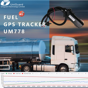Pelacak GPS 4G dengan Sistem Pemantauan Bahan Bakar, <span class=keywords><strong>Alarm</strong></span> Pencurian Bahan Bakar Kendaraan Truk, Laporan Konsumsi, Tahan Air IP68, Manajemen Armada - Product Image 5