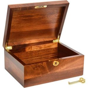 Elegante Caja de Madera para Guardar Recuerdos |   Acabado Liso Hecho a Mano |   Pedidos al por Mayor - Product Image 2