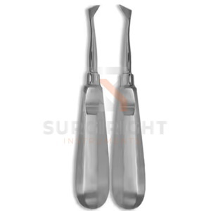 เครื่องมือถอนฟันไฟฟ้าแบบสแตนเลสสำหรับจัดฟัน  แบบมีดโกนถอนรากฟัน  ใช้ได้ทั้งแบบตรงและแบบโค้ง  จับถนัดมือ  แบบผ่าตัดเล็ก  ขนาด 3 - Product Image 2