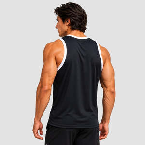 Camiseta Deportiva de Baloncesto Azul Marino, Corte Regular, Diseño Transpirable - Product Image 2