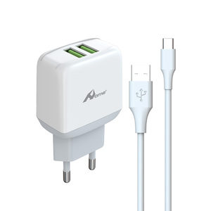 Cargador #15W 3A TIPO-C MTC-01C BLANCO Cargador Rápido Universal con Cable para Auriculares y Uso Industrial - Product Image 1