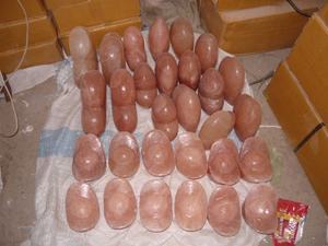 Vente en gros 100% cristal précis fleur de lotus thé lumière sel lampe avec base en bois belle forme autres artisanat en cristal - Product Image 5