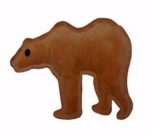 Juguete de perro duradero de diseño personalizado, de cuero suave en forma de elefante con cuerda, juguete del fabricante para mascotas - Product Image 2