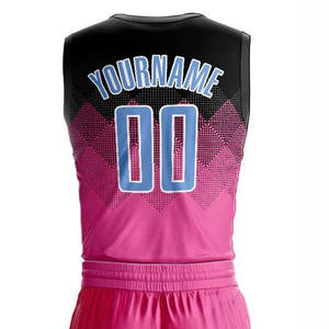 Uniforme de basket-ball respirant à séchage rapide, grande taille, personnalisez votre propre logo d'équipe, OEM, 100% polyester, antibactérien - Product Image 6