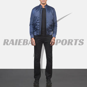 Gran oferta, abrigo de bombardero de calidad superior personalizado para hombre, chaqueta universitaria de cuero de seda de lana, chaqueta de béisbol universitaria de tendencia con soporte - Product Image 3