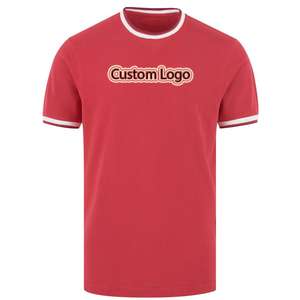 T-shirts à manches courtes et à col ras du cou pour hommes Conception personnalisée de haute qualité à bas prix quantité minimale de commande vente en gros - Product Image 3