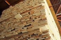 Bois de palettes en acajou, peuplier et sapele - Écologique, résistant à l'eau, robuste