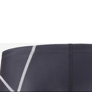 Maillot de bain fitness à motif solide anti-UV avec coupe automatisée - Product Image 4