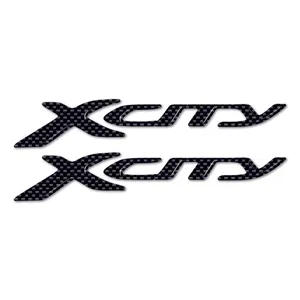 Adesivi 3D Personalizzati XCITY per YAMAHA X-CITY 250 Scooter, Decalcomanie Effetto Carbonio e Logo Adesivo Serbatoio - Product Image 1