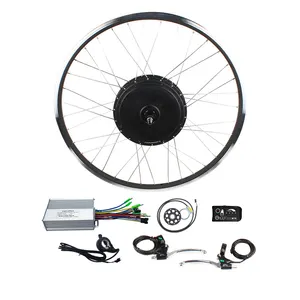 Ebike转换套件48v 500W 750w 1000w E自行车轮毂电机套件电动自行车套件，带电池，自行车可选