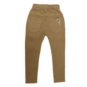 Pantalon en coton pour garçons - Camel - Product Image 2