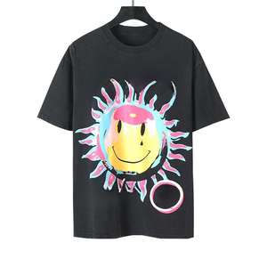 Camisetas personalizadas Diseño de logotipo personalizado e impresión de texto Tela de algodón y poliéster de alta calidad Diseño de logotipo personalizado - Product Image 1