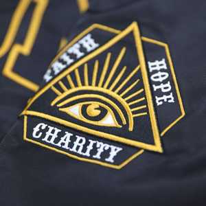 Veste universitaire en laine Mason, noire, unisexe, personnalisable, imperméable, coupe-vent, respirante, doublure en polyester, collège, grec, hiver - Product Image 4