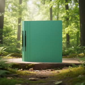 Fastener Folder DIN A4 250g/m Recycled Cardboard Green Neutral Goods <b>File</b> Folder - Product Image 3