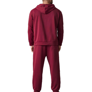 Manches complètes de haute qualité hommes pull survêtement dernière mode léger confortable pull survêtement avec taux réglable - Product Image 2