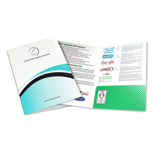 Aangepast Bedrukt Luxe Embossing Document A4 Zakelijk Kantoorpapier Presentatiemap Met Zaksleuf - Product Image 2